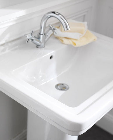 Ashfield Basin & Pedestal - serenebathrooms