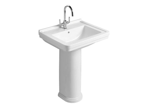 Ashfield Basin & Pedestal - serenebathrooms