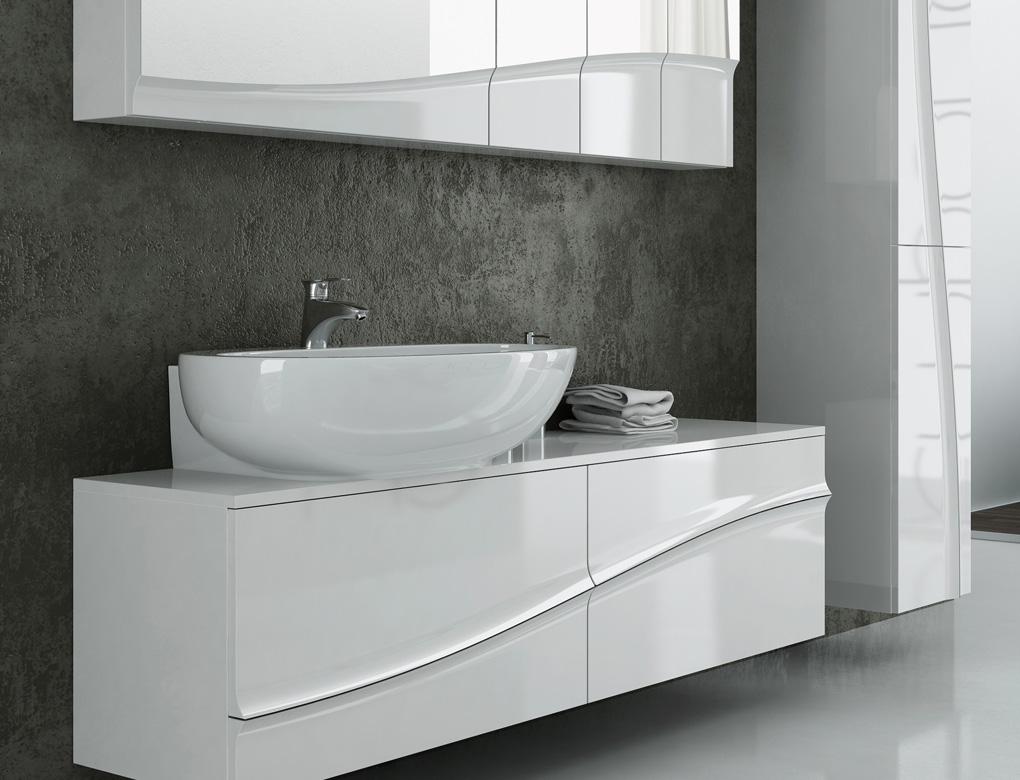 Blanc Cabinet & Washbasin - serenebathrooms