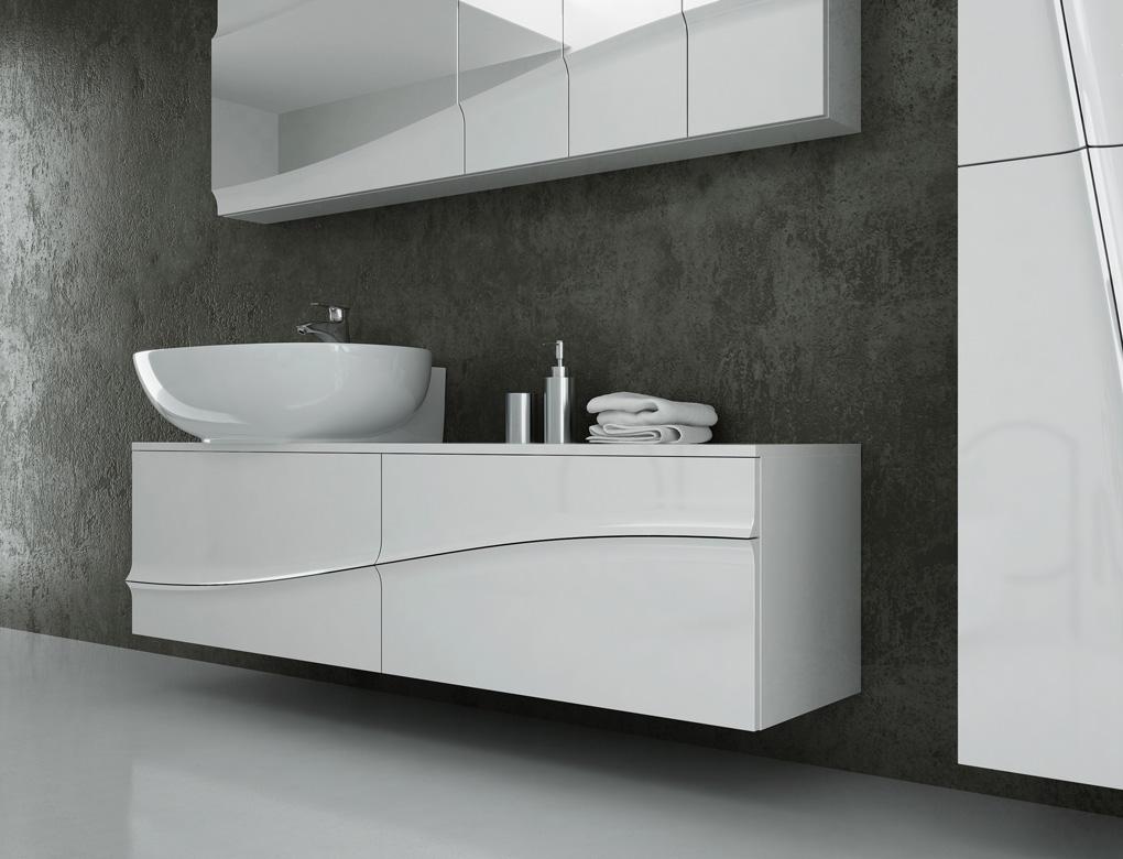 Blanc Cabinet & Washbasin - serenebathrooms