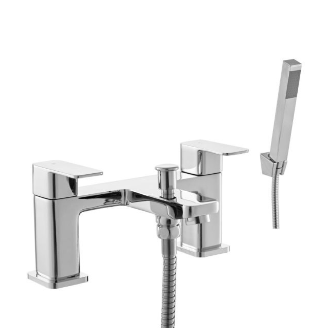 Kartell Dakota Bath Shower Mixer and Mono Basin Mixer Set