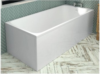 Eastbrook Beaufort (560H) Flat Front Panel - serenebathrooms