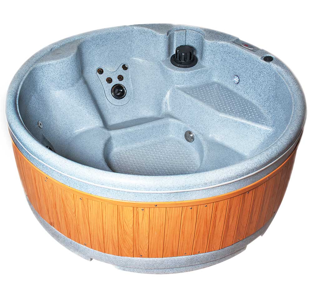 Quartospa 6 person hot tub wooden