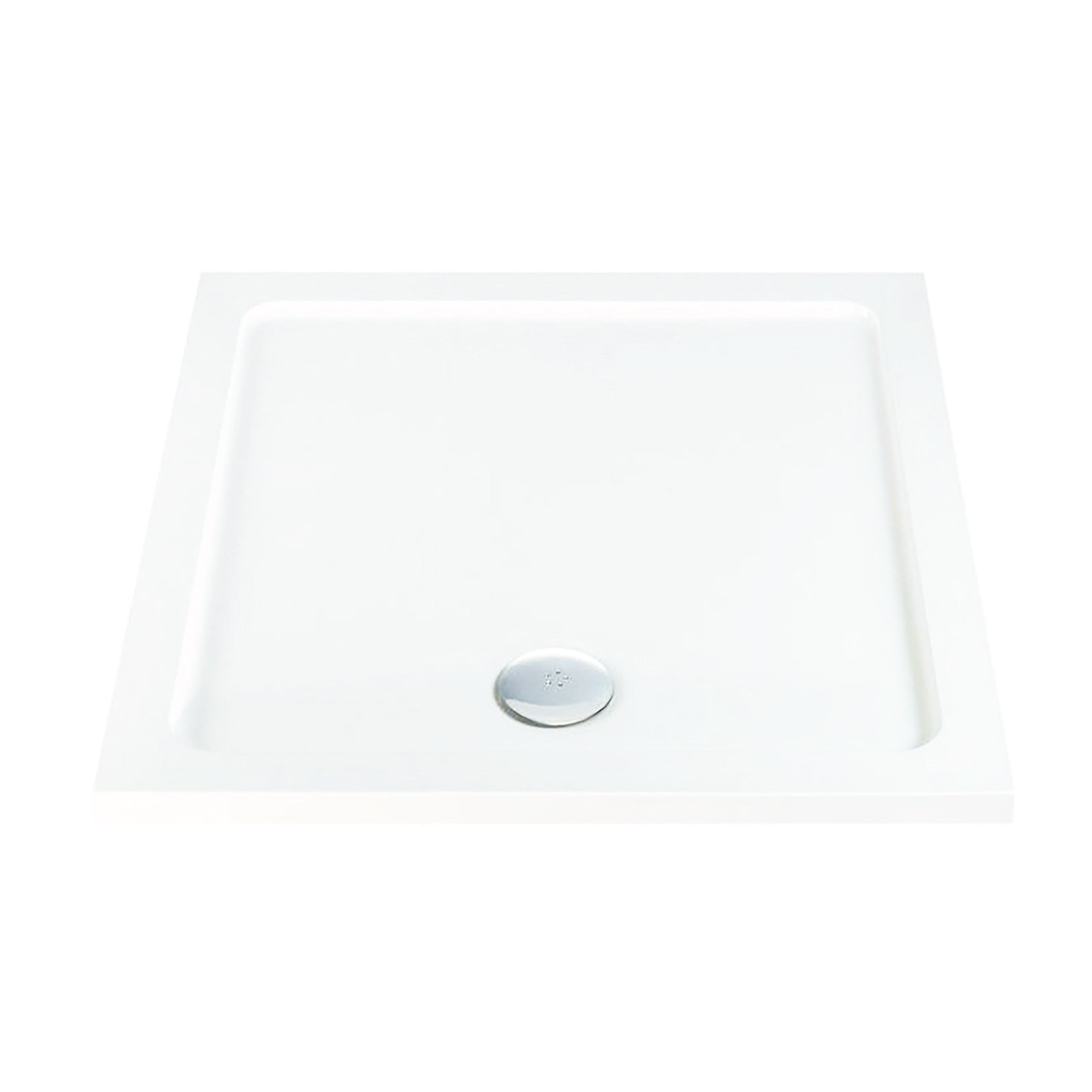 Anti-Slip Square Shower Tray for Safe Bathing | Shower Enclosures