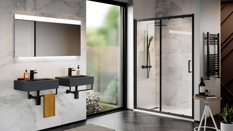 Matteo Basin Towel Rail Unit 50X37CM