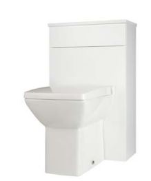 KORE 500MM WC UNIT - GLOSS WHITE