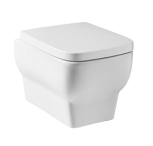 Korsika Wall Hung WC Pan with Soft Close Seat