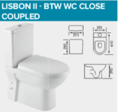 Lisbon II BTW WC Close coupled