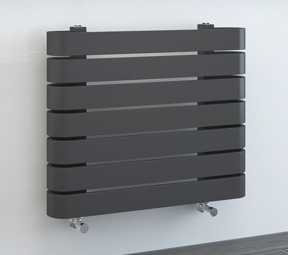 Kartell UK Denver Designer Towel Rail 500mm High Anthracite