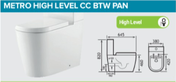 Eastbrook Metro High Level CC BTW Pan