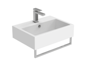 Matteo Basin Towel Rail Unit 50X37CM