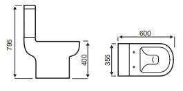 STUDIO C/C WC PAN