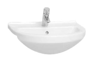 STYLE SEMI RECESSED BASIN 550MM ROUND
