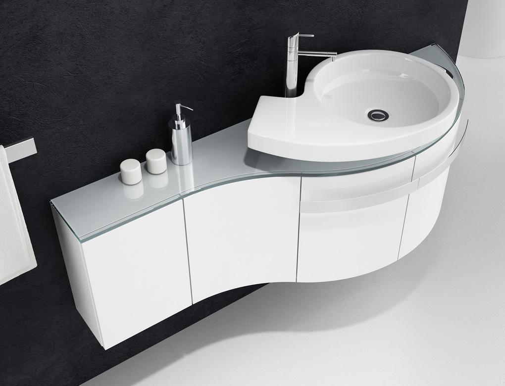 Swirl Cabinet & Washbasin