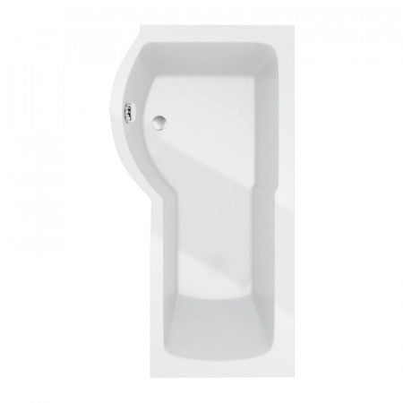 Adapt P-Shaped Shower Bath 1500 X 850mm Left Hand