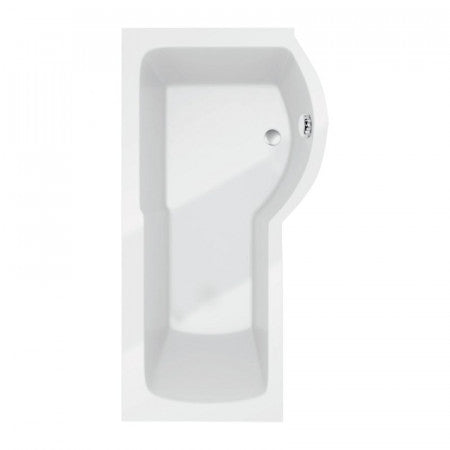 Adapt P-Shaped Shower Bath 1700 X 850mm Right Hand