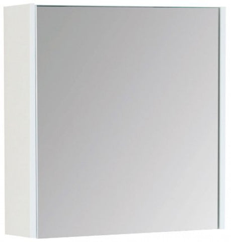 Liberty 450mm 1-Door Mirror Cabinet White