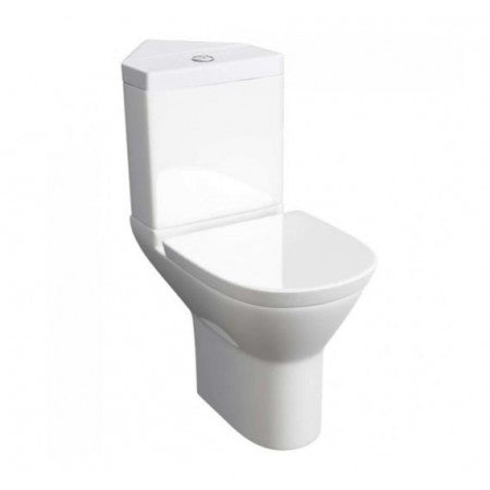 Project Round C/C WC Pan, Corner Cistern and Soft Close Seat