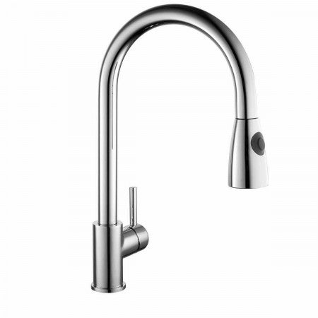 Pull Out Kitchen Sink Mixer Tap in Chrome
