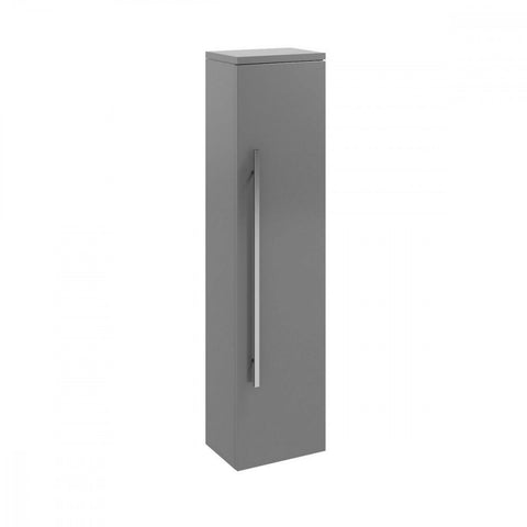Purity Wall Mounted Side Unit - Storm Grey Gloss