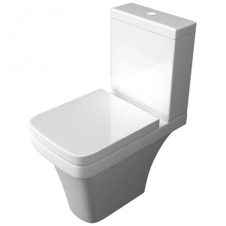 Sicily C/C WC Pan, Cistern and Soft Close Seat