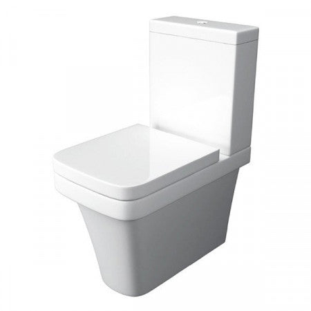 Sicily Close to Wall C/C WC Pan, Cistern and Soft Close Seat
