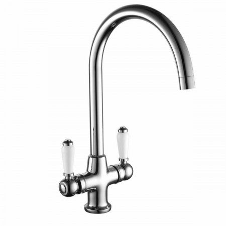 Traditional Kitchen Sink Mixer Tap in Chrome