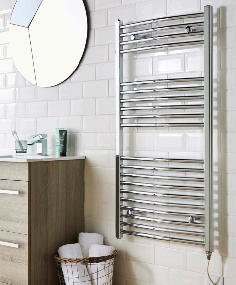 Kartell UK Straight Electric Towel Rail – Thermostatic