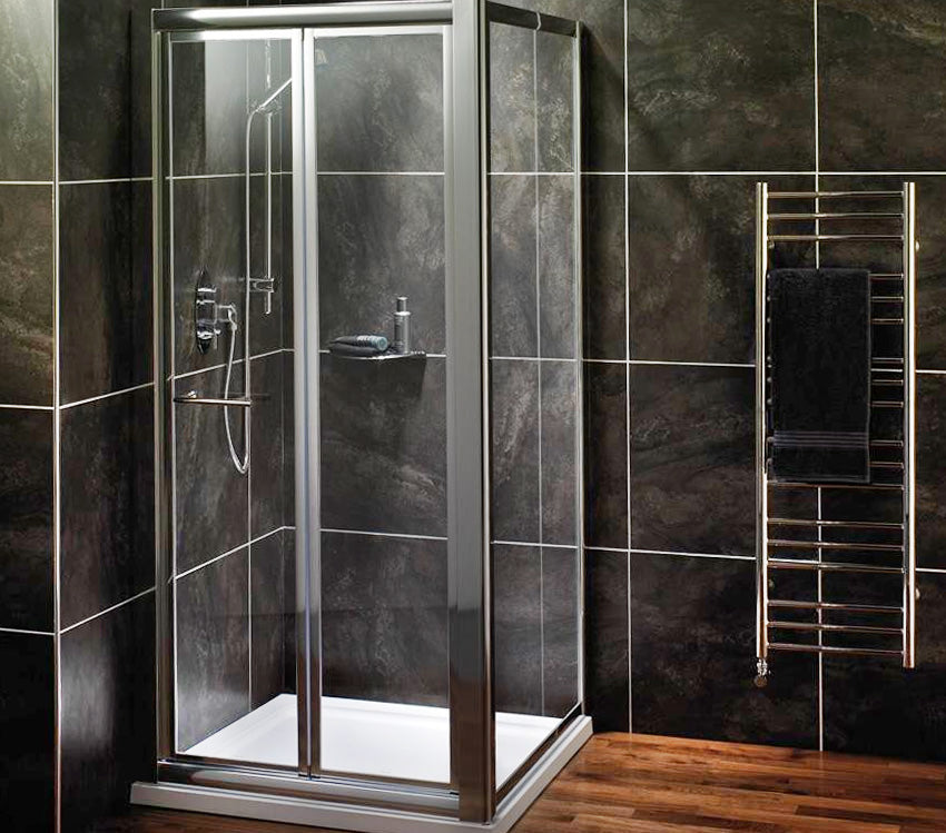 Series 6 Sliding Shower Doors with Optional Side Panel