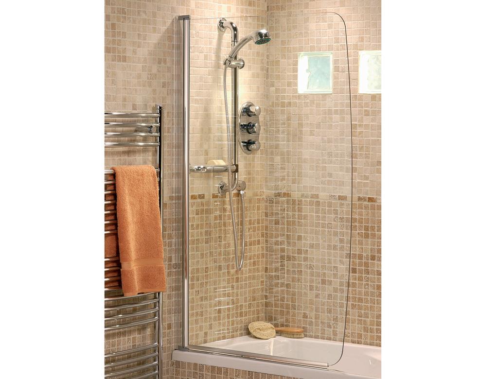 Single Panel Showerbath Screen