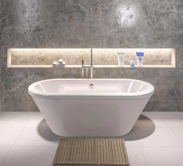 Eastbrook Humber White Freestanding Bath