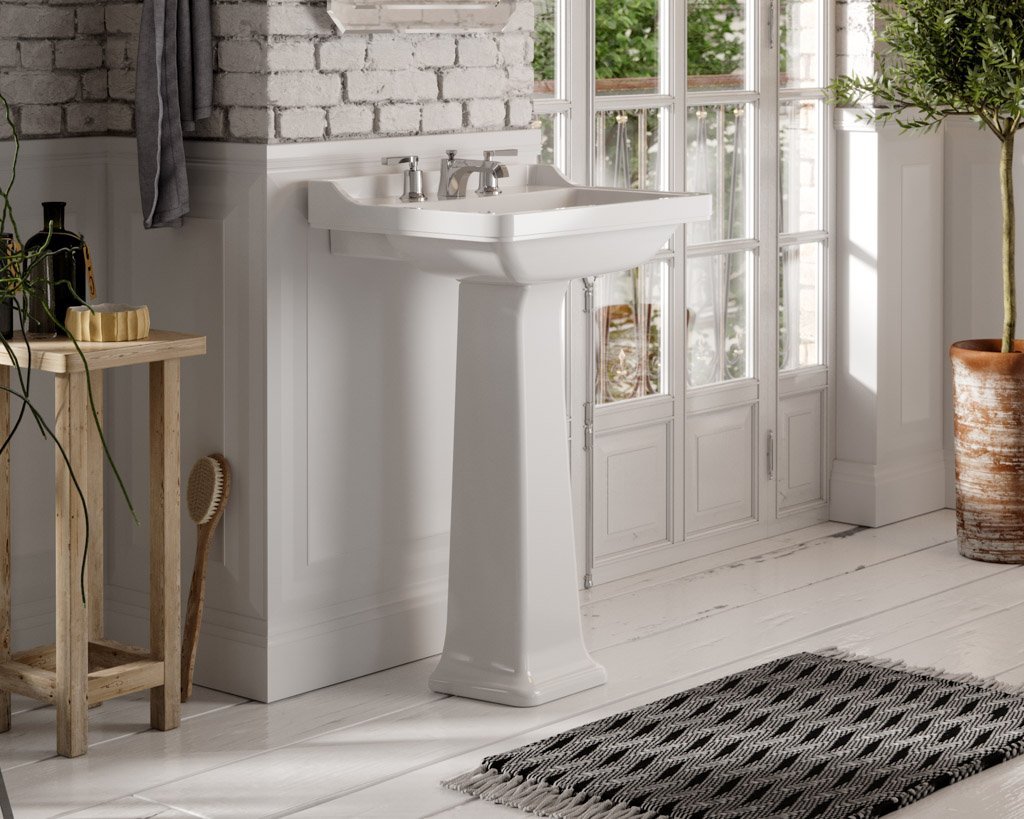 60X45CM Basin Two Door Floor Standing Unit