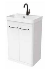 Load image into Gallery viewer, 55X37CM Hyde Basin Two Door Floor Standing Unit