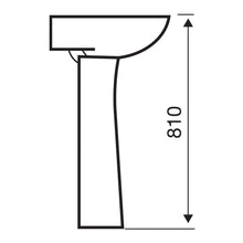 Load image into Gallery viewer, Revue Curved 1 Tap Hole Basin
